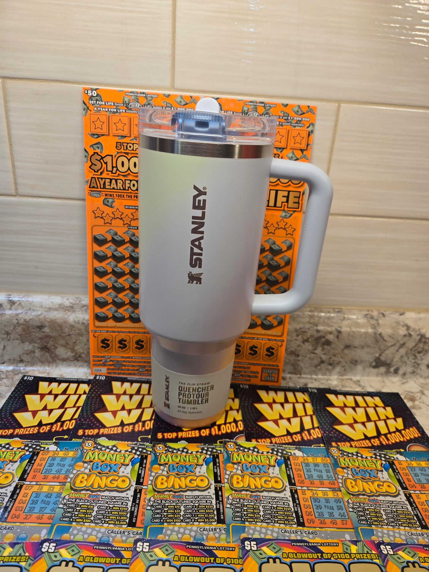 $250 Lotto's & Sunrise Spiral Stanley serial # 22771