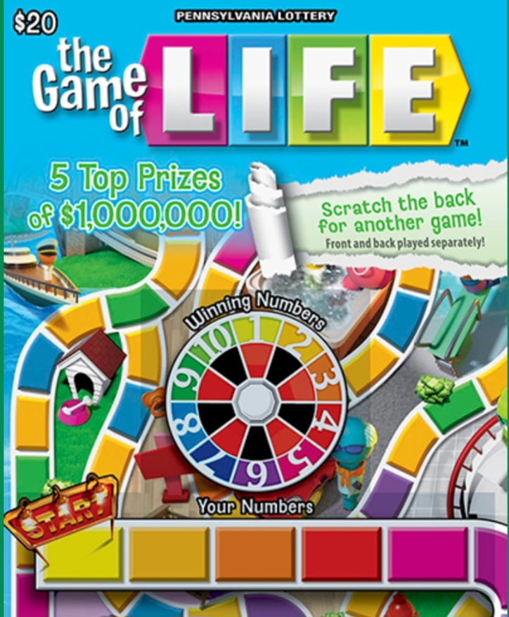 The Game of Life brick $20's serial # 95454