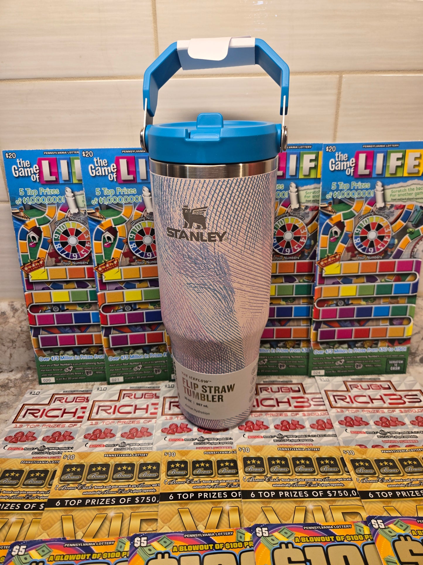 $250 Lotto's & Seaglass Stanley serial # 67331