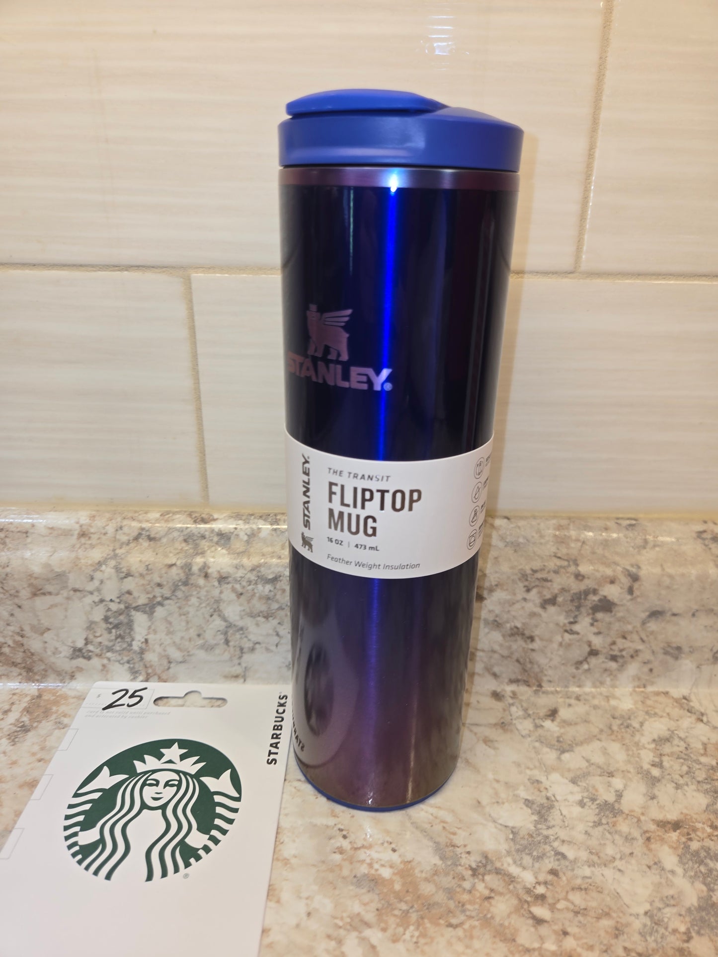 $25 Starbucks & Star Shine Stanley serial # 45708