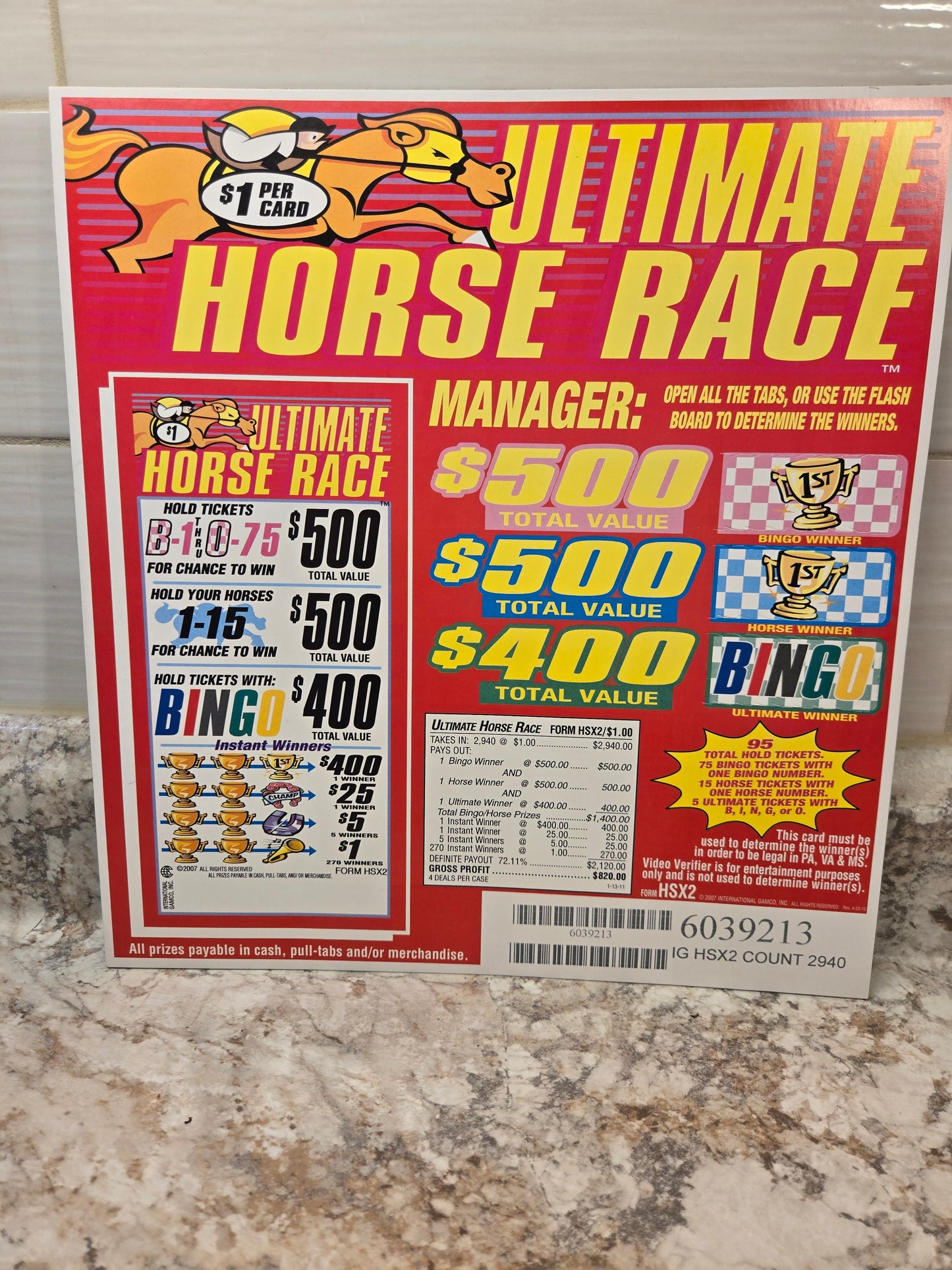 Ultimate Horse Race serial 6039213