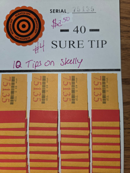 10 tips on Skelly serial # 4 75135
