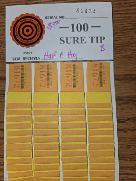 Half a Hog B serial # 81672