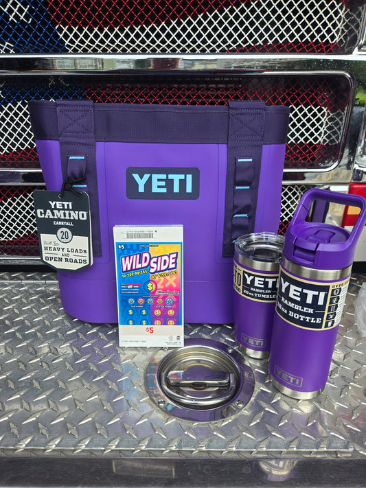 Wild Side brick $5's & Purple Yeti goods serial # 81117