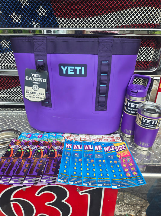 $200 Lotto's & Purple Yeti goods serial # 81115