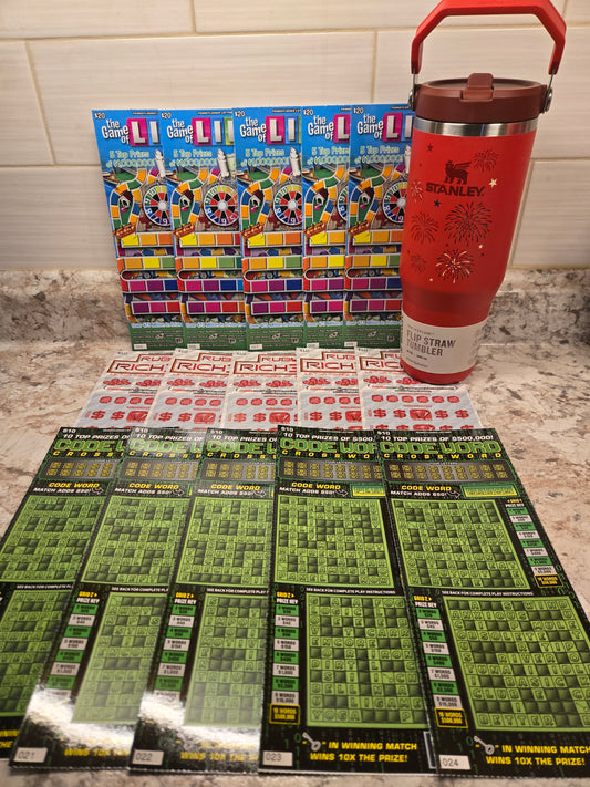 $200 Lotto's & Red Fireworks Stanley serial # 19903
