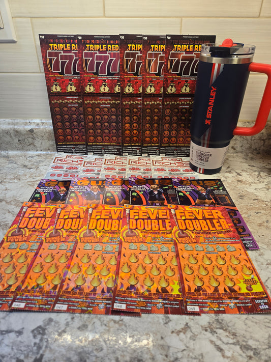 $250 Lotto's and Blue Stanley serial # 20878