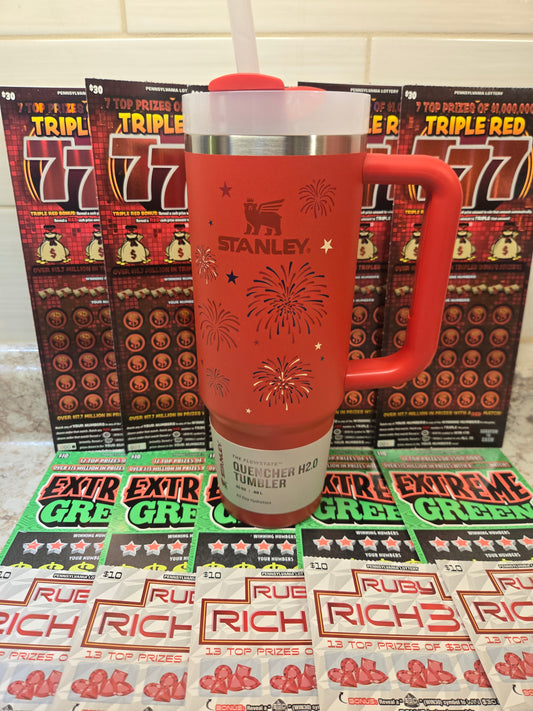 $200 Lotto's & Red fireworks Stanley serial # 22353