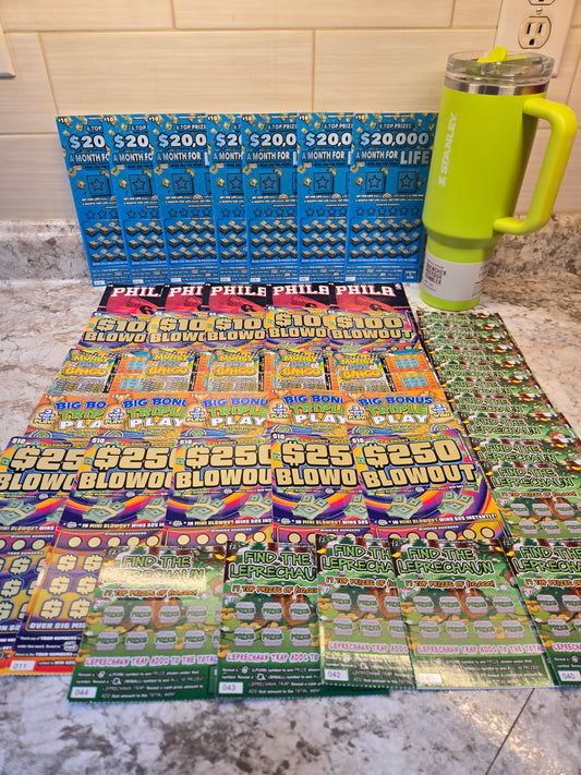 $250 Lotto's & Chartreuse Stanley serial # 20914