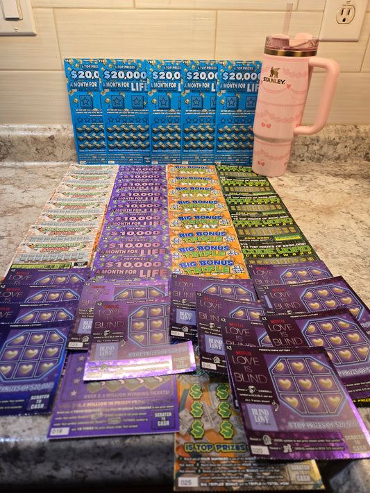 $250 Lotto's & Pink Valentine Stanley serial # 20132