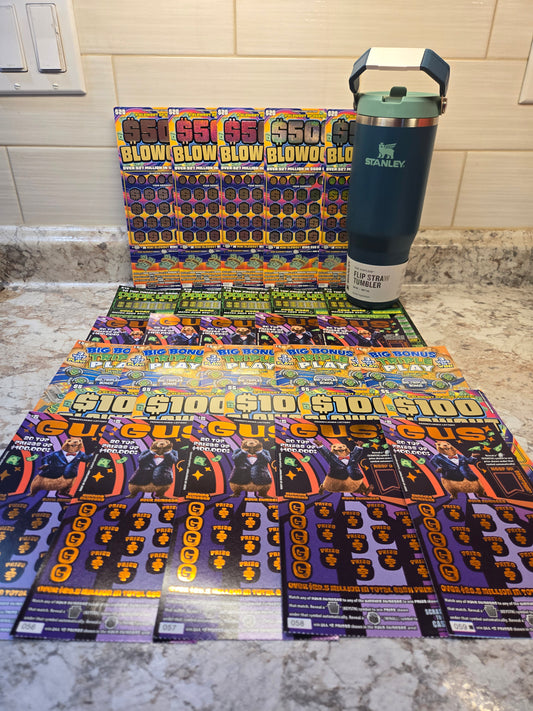 $250 Lotto's & Coastal Teal Stanley serial # 20841