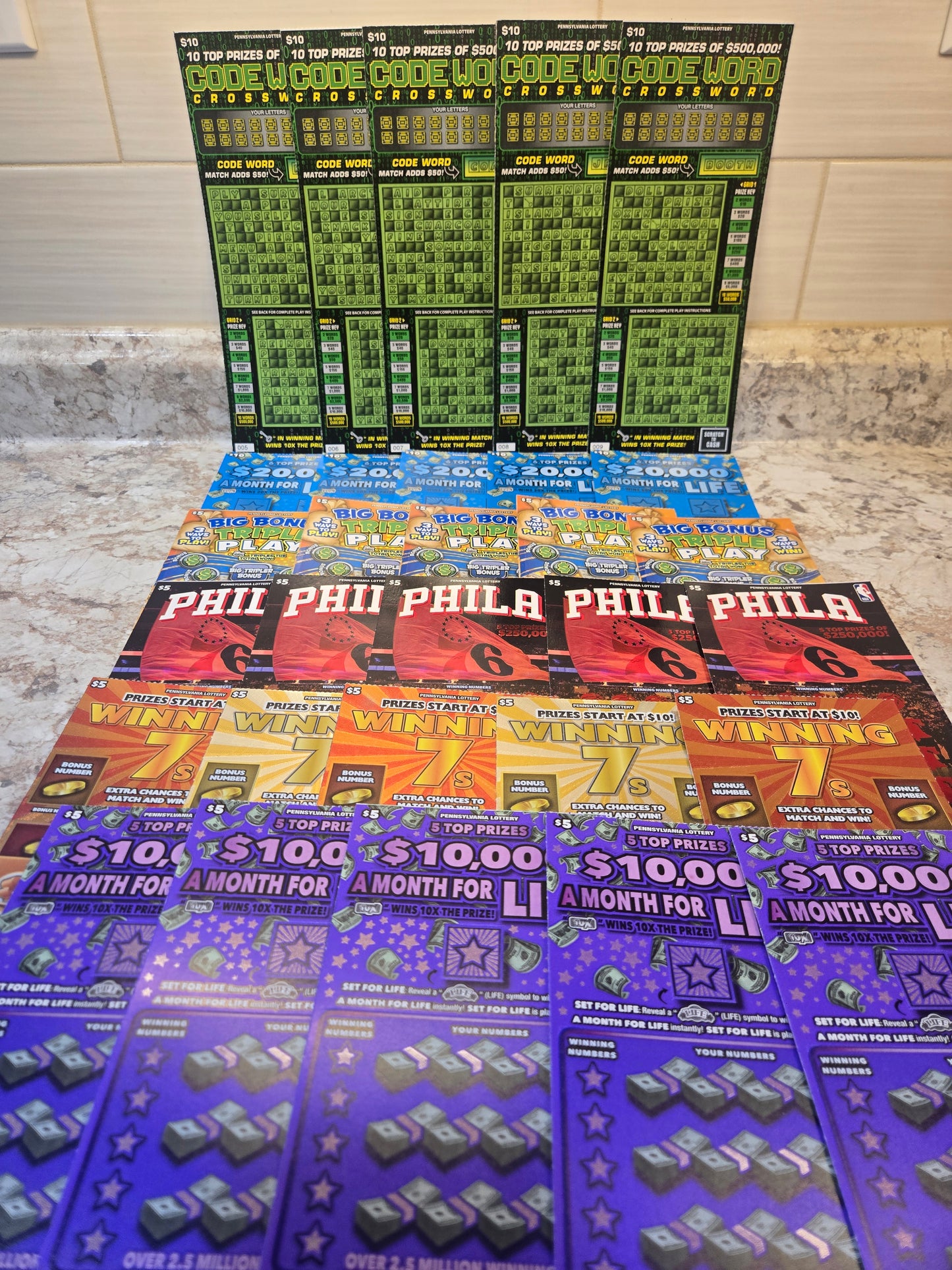 $200 Lotto's & Starlight Stanley serial # 20223